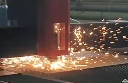 Видео FL-L2060F-4000-IPG Лазерный станок для резки листового металла