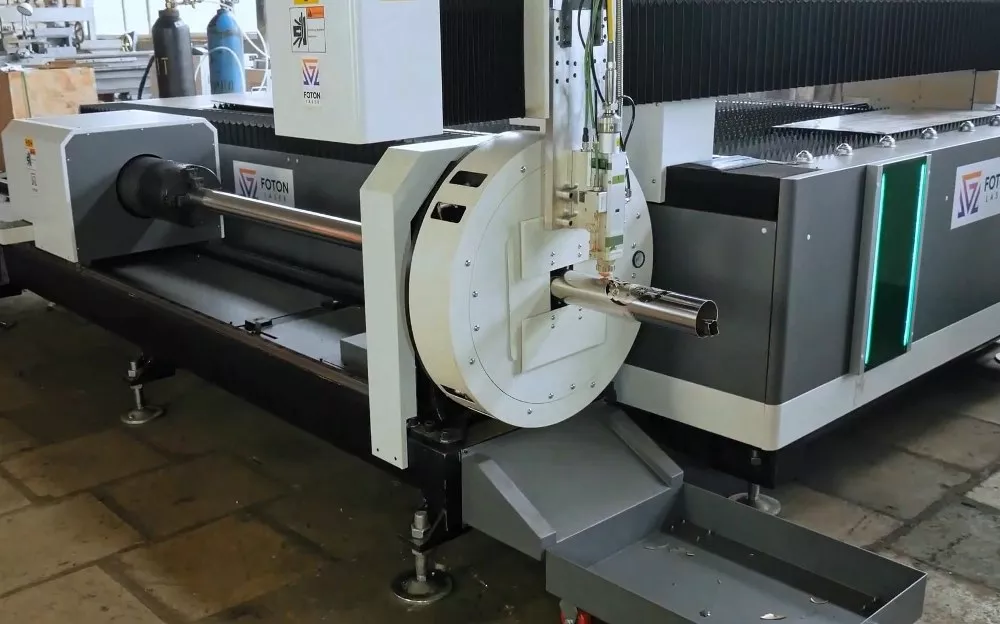FL-L2040FR-2000-D350-Raycus Лазерный станок для резки листового металла и труб
